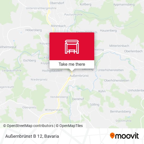 Außernbrünst B 12 map