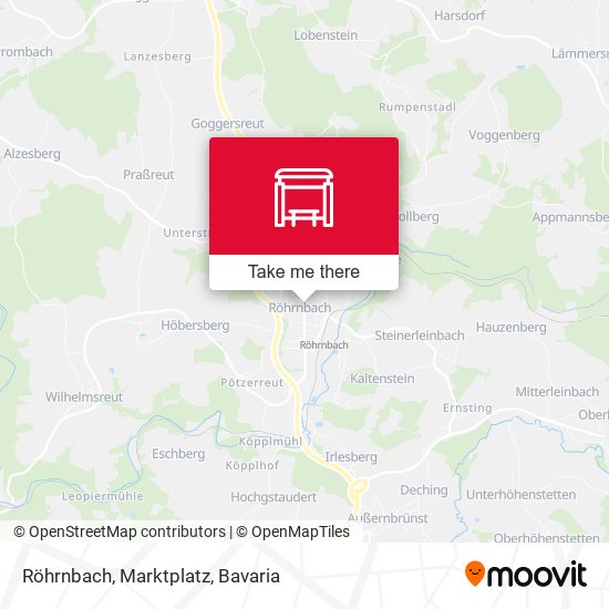 Röhrnbach, Marktplatz map