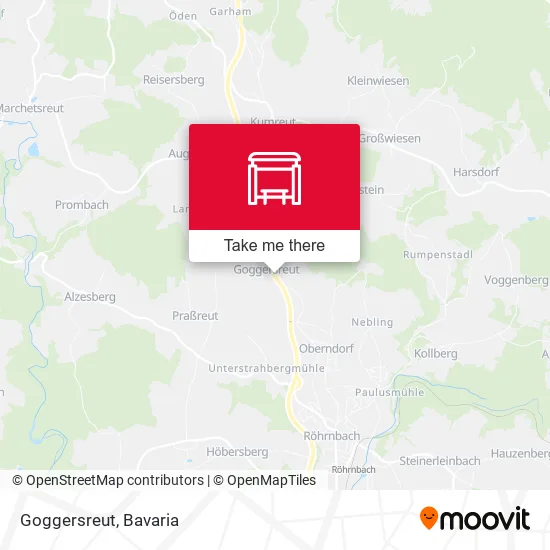 Карта Goggersreut