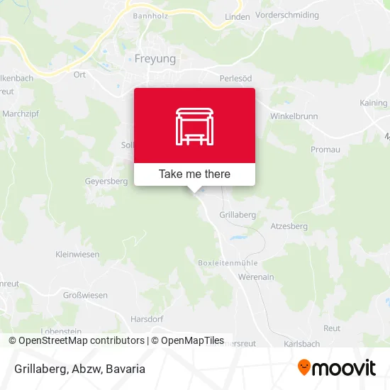 Карта Grillaberg, Abzw