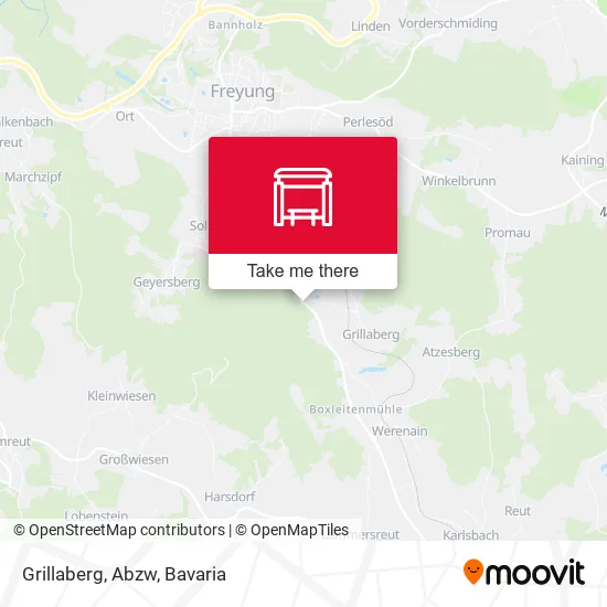 Карта Grillaberg, Abzw