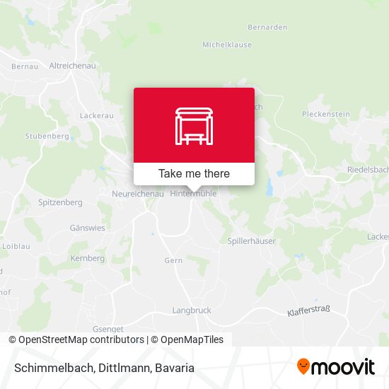 Schimmelbach, Dittlmann map