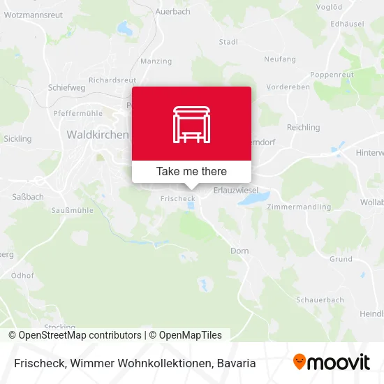 Карта Frischeck, Wimmer Wohnkollektionen