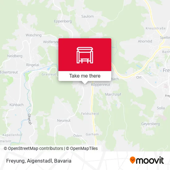 Карта Freyung, Aigenstadl
