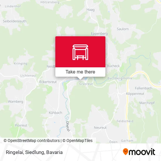 Карта Ringelai, Siedlung