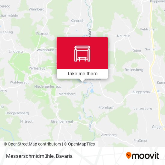 Messerschmidmühle map