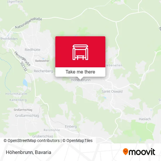 Карта Höhenbrunn
