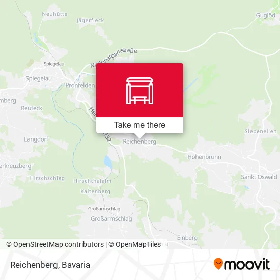 Карта Reichenberg