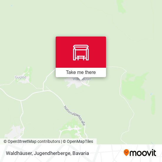 Карта Waldhäuser, Jugendherberge