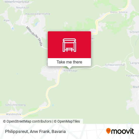 Philippsreut, Anw Frank map