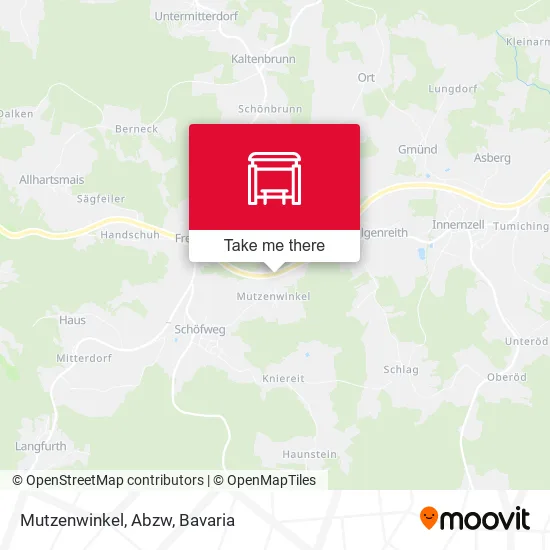 Карта Mutzenwinkel, Abzw