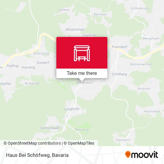 Haus Bei Schöfweg map