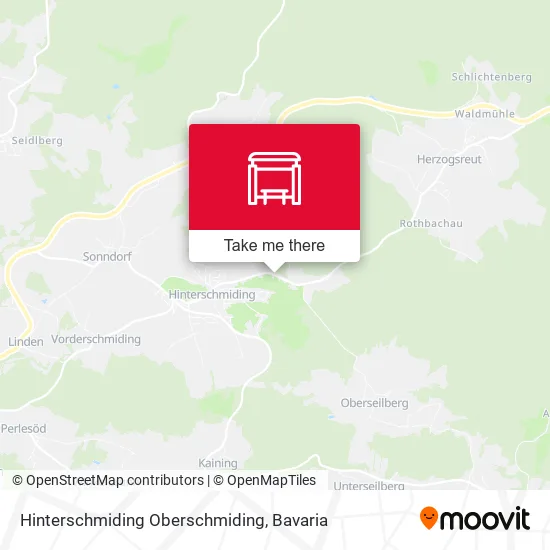 Карта Hinterschmiding Oberschmiding