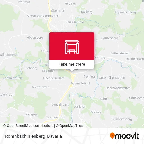 Карта Röhrnbach Irlesberg