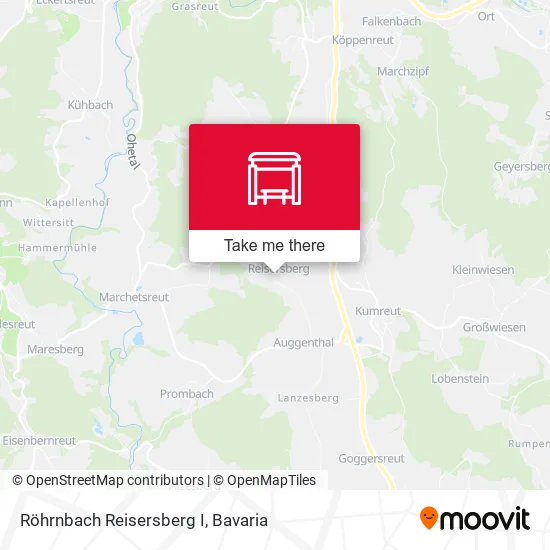 Карта Röhrnbach Reisersberg I