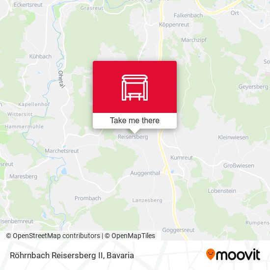 Röhrnbach Reisersberg II map