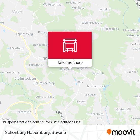 Schönberg Habernberg map