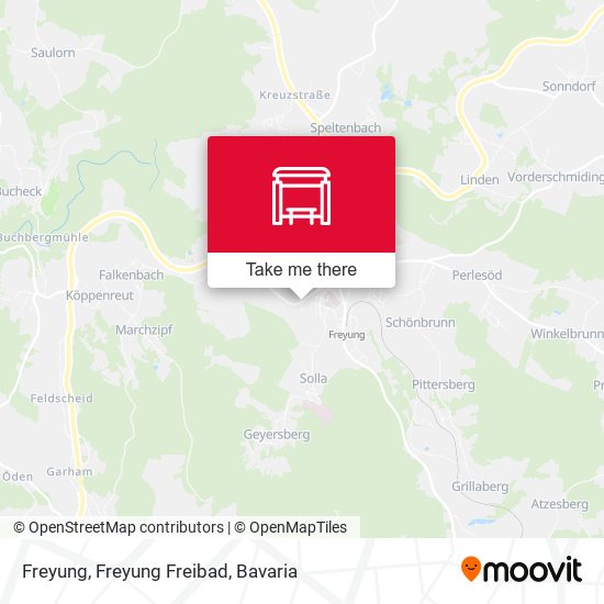Freyung, Freyung Freibad map
