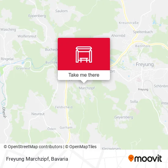 Карта Freyung Marchzipf