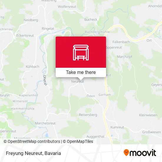 Карта Freyung Neureut