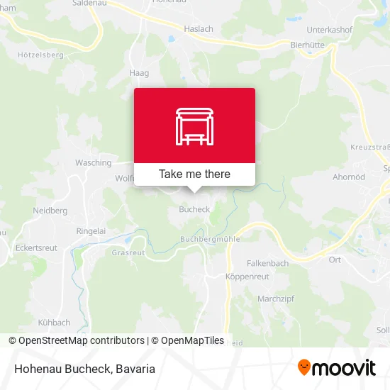 Карта Hohenau Bucheck