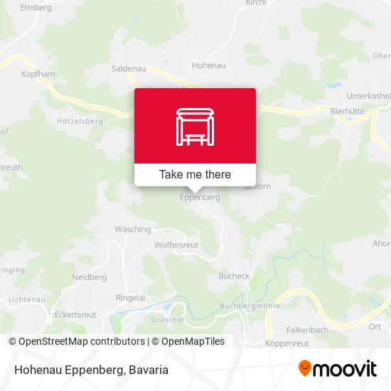 Карта Hohenau Eppenberg