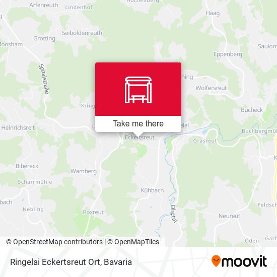 Ringelai Eckertsreut Ort map