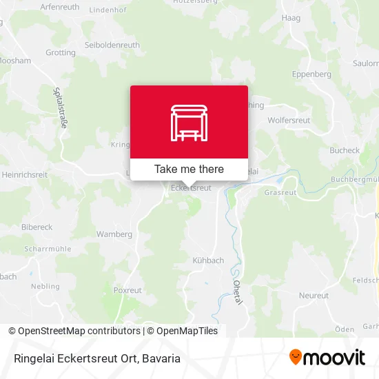 Карта Ringelai Eckertsreut Ort