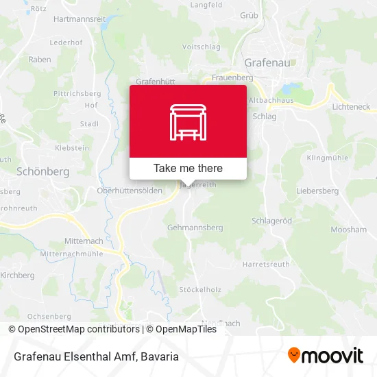 Карта Grafenau Elsenthal Amf