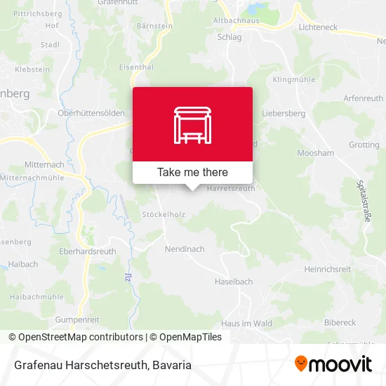 Карта Grafenau Harschetsreuth