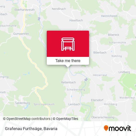 Grafenau Furthsäge map