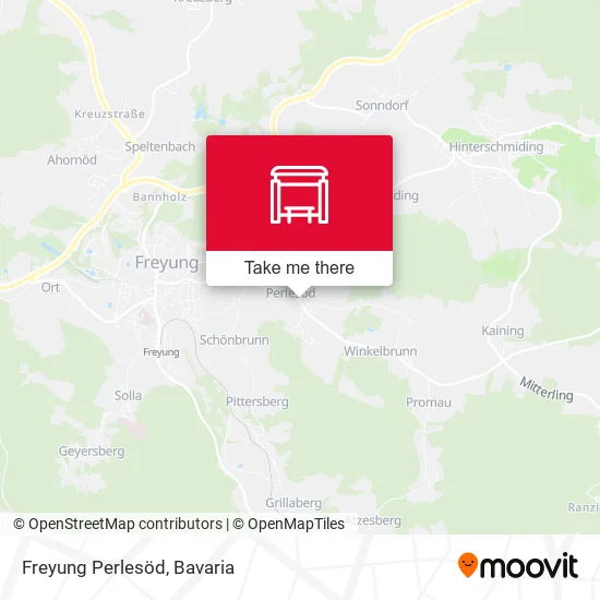 Карта Freyung Perlesöd