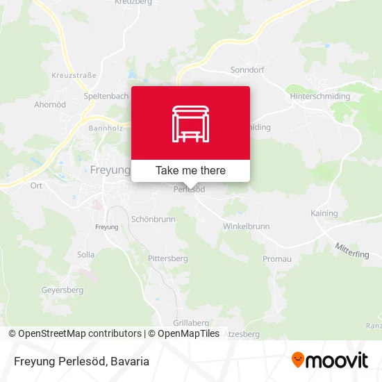 Карта Freyung Perlesöd