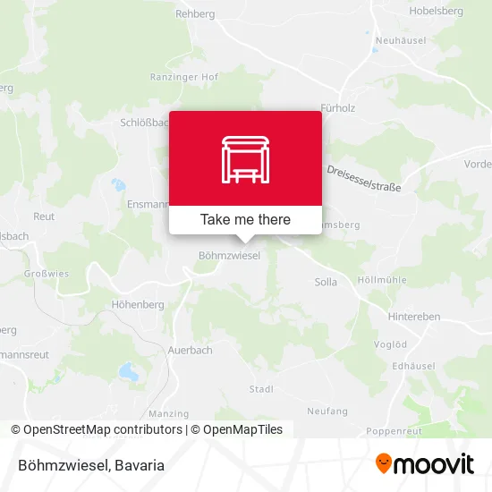 Карта Böhmzwiesel