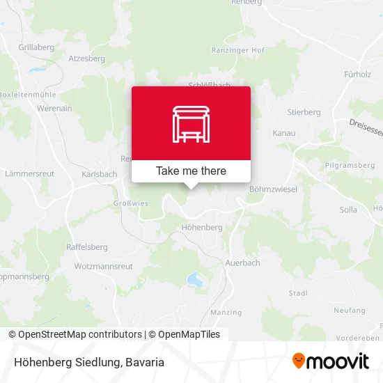 Карта Höhenberg Siedlung