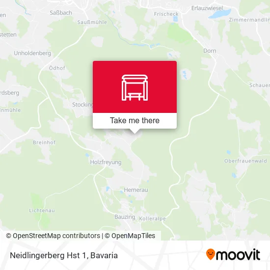 Карта Neidlingerberg Hst 1