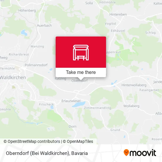 Карта Oberndorf (Bei Waldkirchen)
