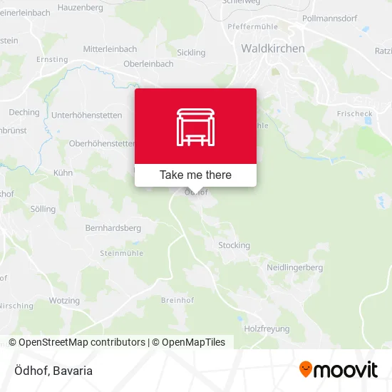 Карта Ödhof