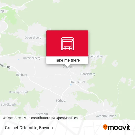 Карта Grainet Ortsmitte