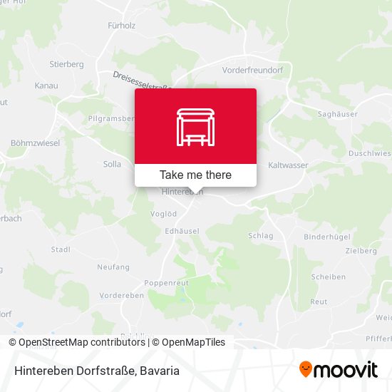 Hintereben Dorfstraße map