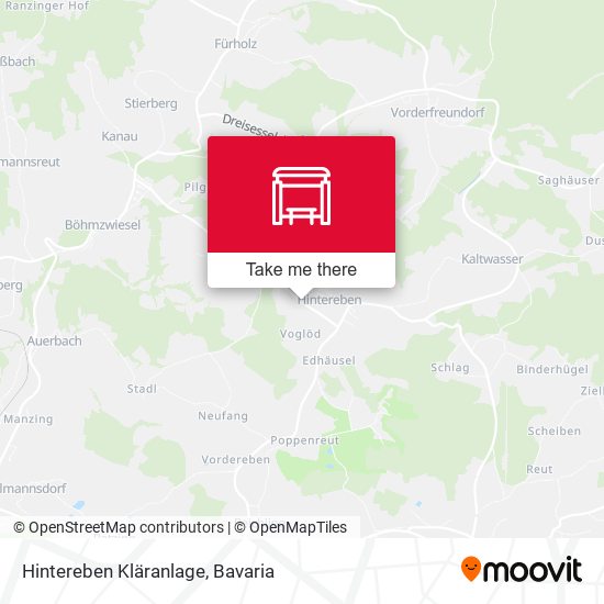 Hintereben Kläranlage map