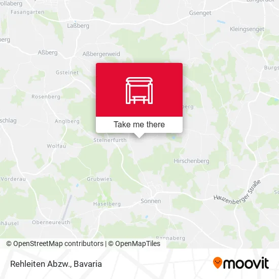 Карта Rehleiten Abzw.
