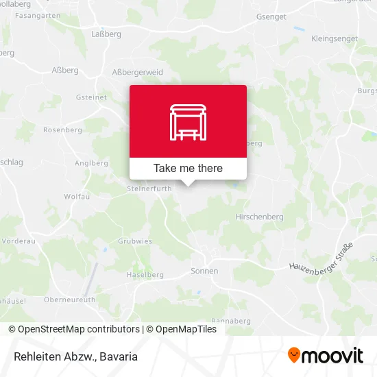 Карта Rehleiten Abzw.