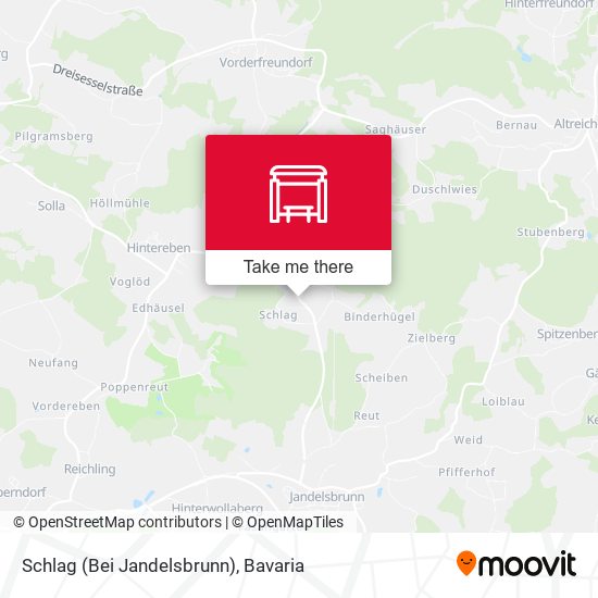 Schlag (Bei Jandelsbrunn) map