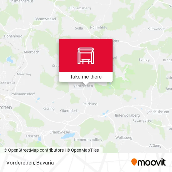 Карта Vordereben