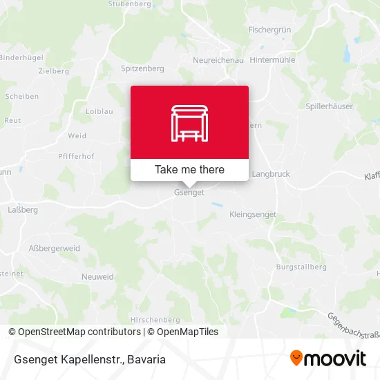 Карта Gsenget Kapellenstr.