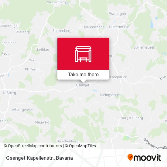 Карта Gsenget Kapellenstr.