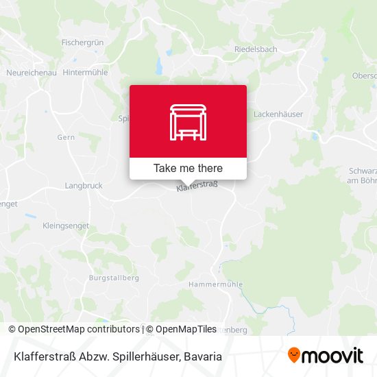 Klafferstraß Abzw. Spillerhäuser map