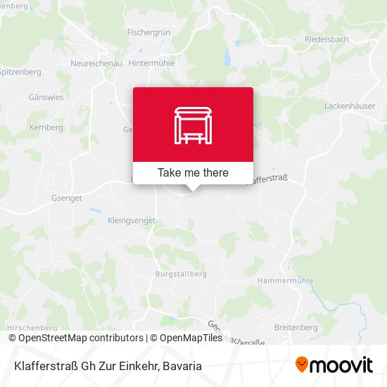 Klafferstraß Gh Zur Einkehr map