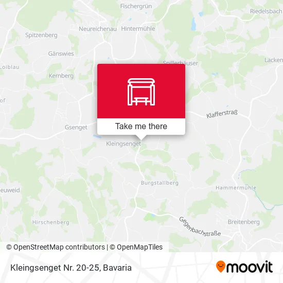 Карта Kleingsenget Nr. 20-25